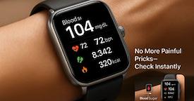 Addio, pungidito. Smartwatch da 60 € misura la glicemia