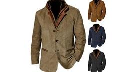 Migliaia di uomini elogiano il confortevole blazer in pelle.