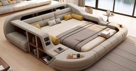 Camas inteligentes de luxo que todos podem pagar