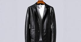 Migliaia di uomini lodano questo blazer in pelle di vitello.